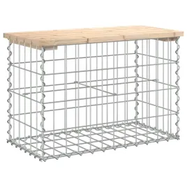 lawka-ogrodowa-z-gabionem-63x315x42-cm-lite-drewno-sosnowe