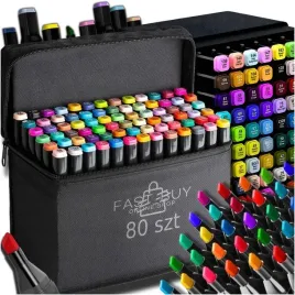markery-flamastry-pisaki-alkoholowe-dwustronne-pro-zestaw-80x-80szt-torba