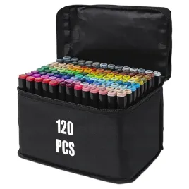 markery-alkoholowe-120-szt-flamastry-mazaki-pisaki-dwustronne-torba-pro