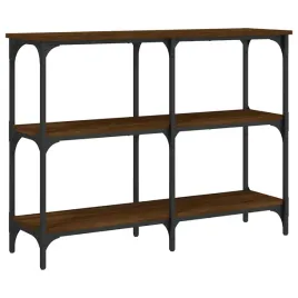 stolik-konsolowy-brazowy-dab-100x29x75-cm