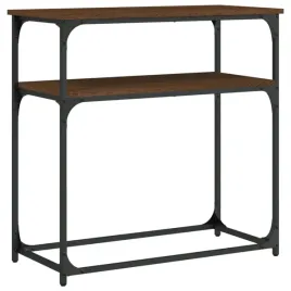 stolik-konsolowy-brazowy-dab-75x355x75-cm