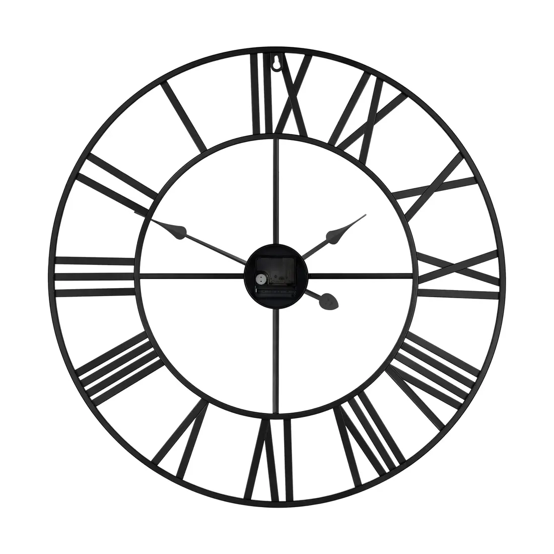 zegar-scienny-duzy-60cm-aluminiowy-czarny-stan-nowy