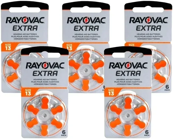 Baterie Słuchowe RAYOVAC 13 MF PR48 ZincAir 30szt.
