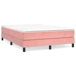 rama-lozka-rozowa-140-x-200-cm-tapicerowana-aksamitem