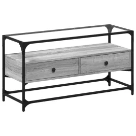 szafka-pod-tv-ze-szklanym-blatem-szary-dab-sonoma-98x35x51-cm