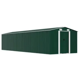 szopa-ogrodowa-zielona-257x779x181-cm-stal-galwanizowana