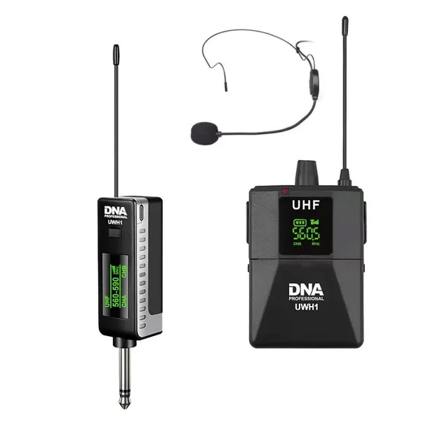 NAGŁOWNY MIKROFON BEZPRZEWODOWY SYSTEM NAGŁOŚNIENIA BODYPACK 560-590 MHZ