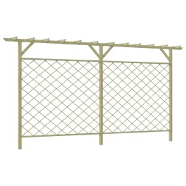 ogrodzenie-ogrodowe-z-kratka-i-pergola-drewno