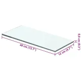 szklany-bezbarwny-panel-40x12-cm-linia-vidaxl