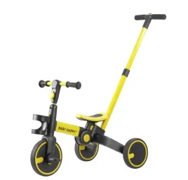 rowerek-happy-bike-3w1-sportrike-zolty