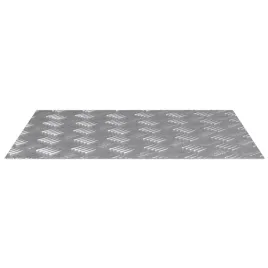 stopien-prostokatny-4-pcs-srebrny-60-x-50-cm-aluminium