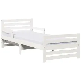 ramka-lozka-z-materacem-bialy-80-x-200-cm-lite-drewno-sosnowe