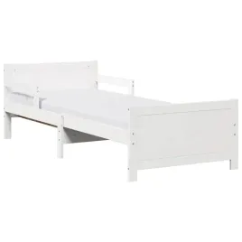ramka-lozka-z-materacem-bialy-80-x-200-cm-lite-drewno-sosnowe