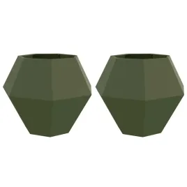 donica-2-pcs-zielony-oliwkowy-100-x-100-x-80-cm-stal