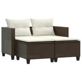 2-osobowa-sofa-ogrodowa-z-podnozkami-brazowa-polirattan