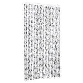 zaslona-przeciwko-owadom-jasnoszaro-ciemnoszara-100x230-cm