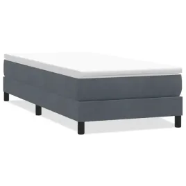 lozko-typu-box-spring-bez-materaca-ciemnoszary-80x220-cm