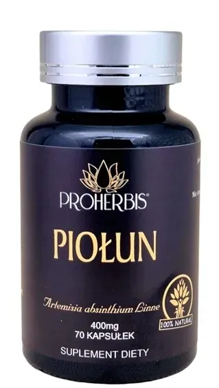 Piołun Artemisia absinthium Linne 70 kapsułek PROHERBIS