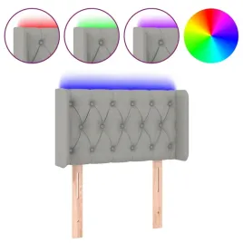 zaglowek-do-lozka-z-led-jasnoszary-83x16x78-88-cm-tkanina