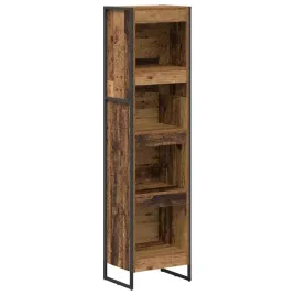 szafka-na-ksiazki-stare-drewno-80-x-30-x-155-cm