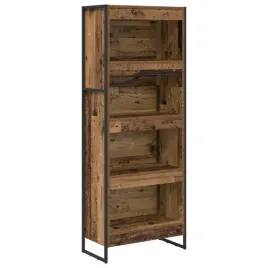szafka-na-ksiazki-stare-drewno-80-x-30-x-155-cm