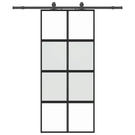 drzwi-przesuwne-z-zestawem-okuc-czarne-90x205cm-szklo-hartowane