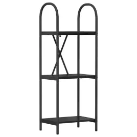 polka-na-ksiazki-czarny-dab-40-x-30-x-109-cm