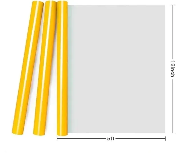 folia-do-plotera-tekstylna-folia-do-plotera305-cm-x-1524-cm-zolta-stan-nowy