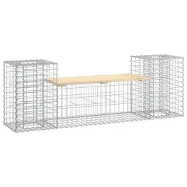 lawka-ogrodowa-z-gabionem-183x41x605-cm-lite-drewno-sosnowe