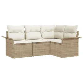 zestaw-sof-na-ogrod-z-poduszka-4-pcs-bezowy-polirattan