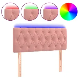 zaglowek-do-lozka-z-led-rozowy-90x7x78-88-cm-aksamit