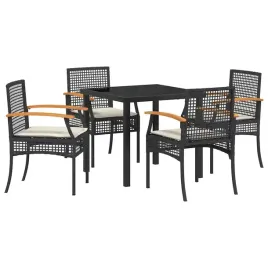 zestaw-do-jadalni-w-ogrodzie-5-pcs-czarny-polirattan