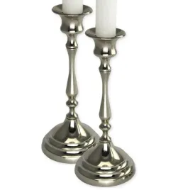 swiecznik-lichtarz-tradycyjny-srebrny-2-szt-16-cm