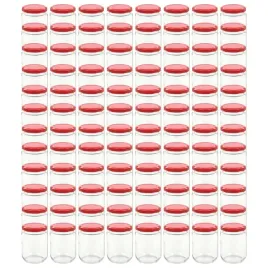 szklane-sloiki-na-dzem-czerwone-pokrywki-96-szt-230-ml