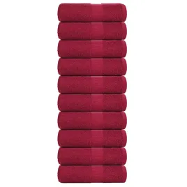 reczniki-dla-gosci-10-szt-bordeaux-30x50-cm