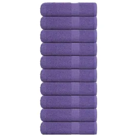 reczniki-do-rak-10-szt-fioletowe-50x100cm-360-gsm-100percent-bawelna