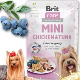 brit-care-mini-karma-dla-psa-fileciki-z-kurczaka-i-tunczyka-w-sosie-24x85g