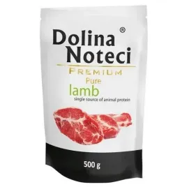 dolina-noteci-premium-pure-mokra-karma-dla-psa-z-jagniecina-saszetka-500g