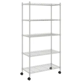 5-poziomowy-regal-na-kolkach-75x35x155-cm-chrom-250-kg