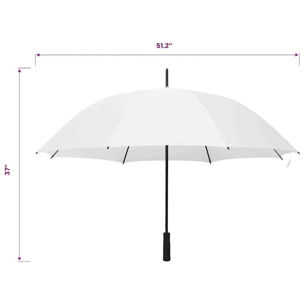 parasolka-biala-130-cm-stan-nowy