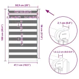 roleta-zebra-50-x-100-cm-biala-stan-nowy-dlugosc-100-cm