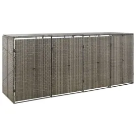 oslona-na-4-kosze-na-smieci-szara-274x80x117-cm-polirattan