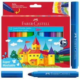 faber-castell-flamastry-pisaki-mazaki-szkolne-grube-jumbo-12-kolorow-zamek