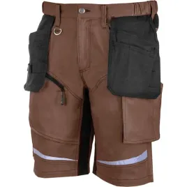 spodenki-krotkie-robocze-slim-fit-brazowe-lahti-pro-l40711-3xl