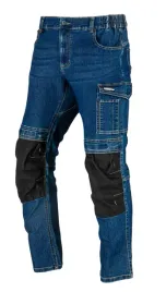 spodnie-robocze-jeansowe-meskie-slim-280g-niebieskie-lahti-pro-l40550-xl