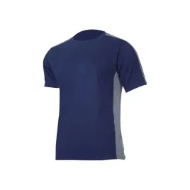 koszulka-t-shirt-granatowo-szara-180g-bawelna-lahti-pro-l40229-m