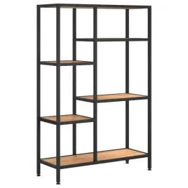 regal-na-ksiazki-80x30x120-cm-stal-i-material-drewnopochodny