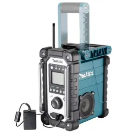 makita-dmr116-aku-radio-budowlane-18v-zasilacz