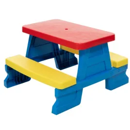 zestaw-stolik-ogrodowy-z-laweczkami-dla-dzieci-dorex-niebieski-plastikowy