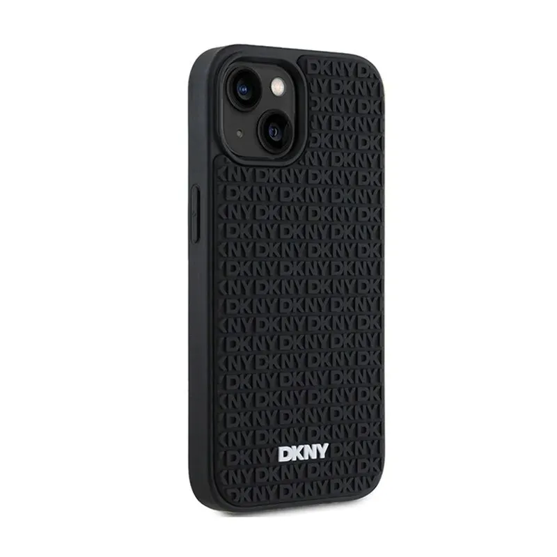 dkny-3d-rubber-repeat-pattern-etui-iphone-15-14-13-czarny